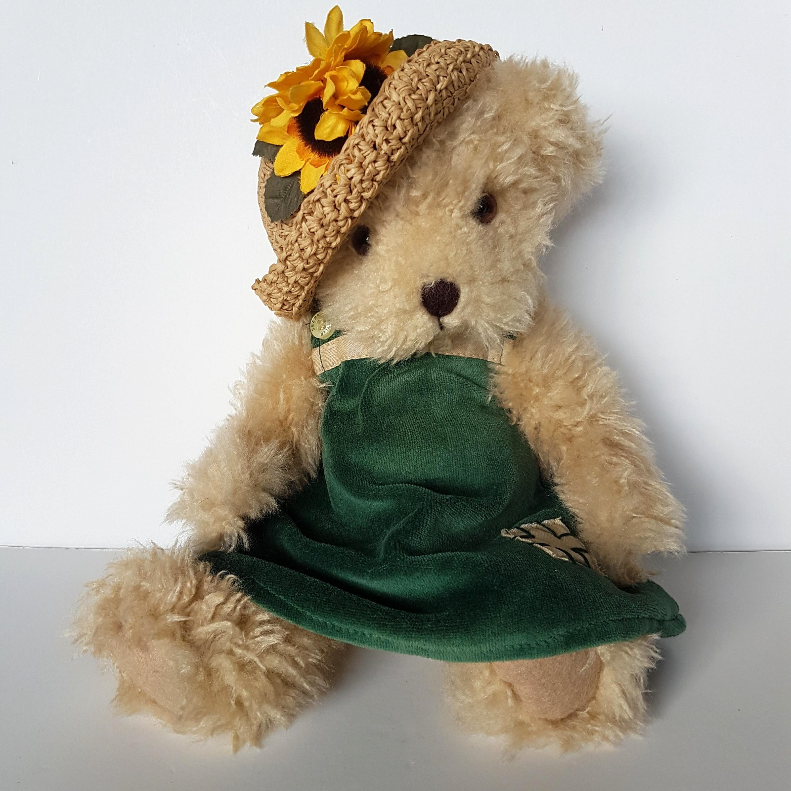 SETTLER BEARS Teddy Plush 5 Way Jointed 31cm Dress Stuffed Animal Soft Toy Cute2