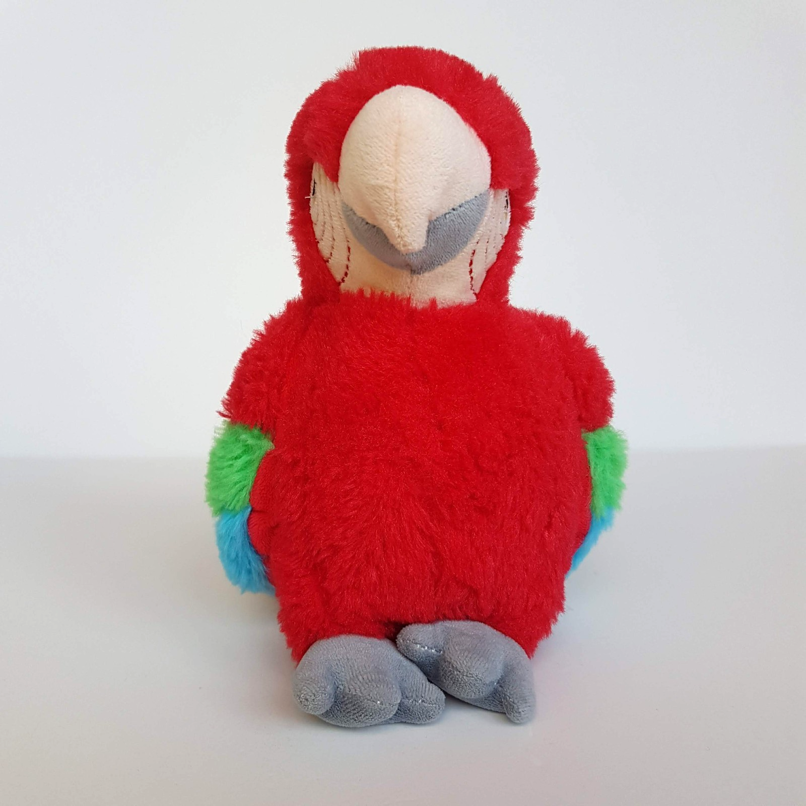 Keel RED PARROT MACAW 18cm Bird Stuffed Animal Soft Toy Red Cute Zoo Birds2