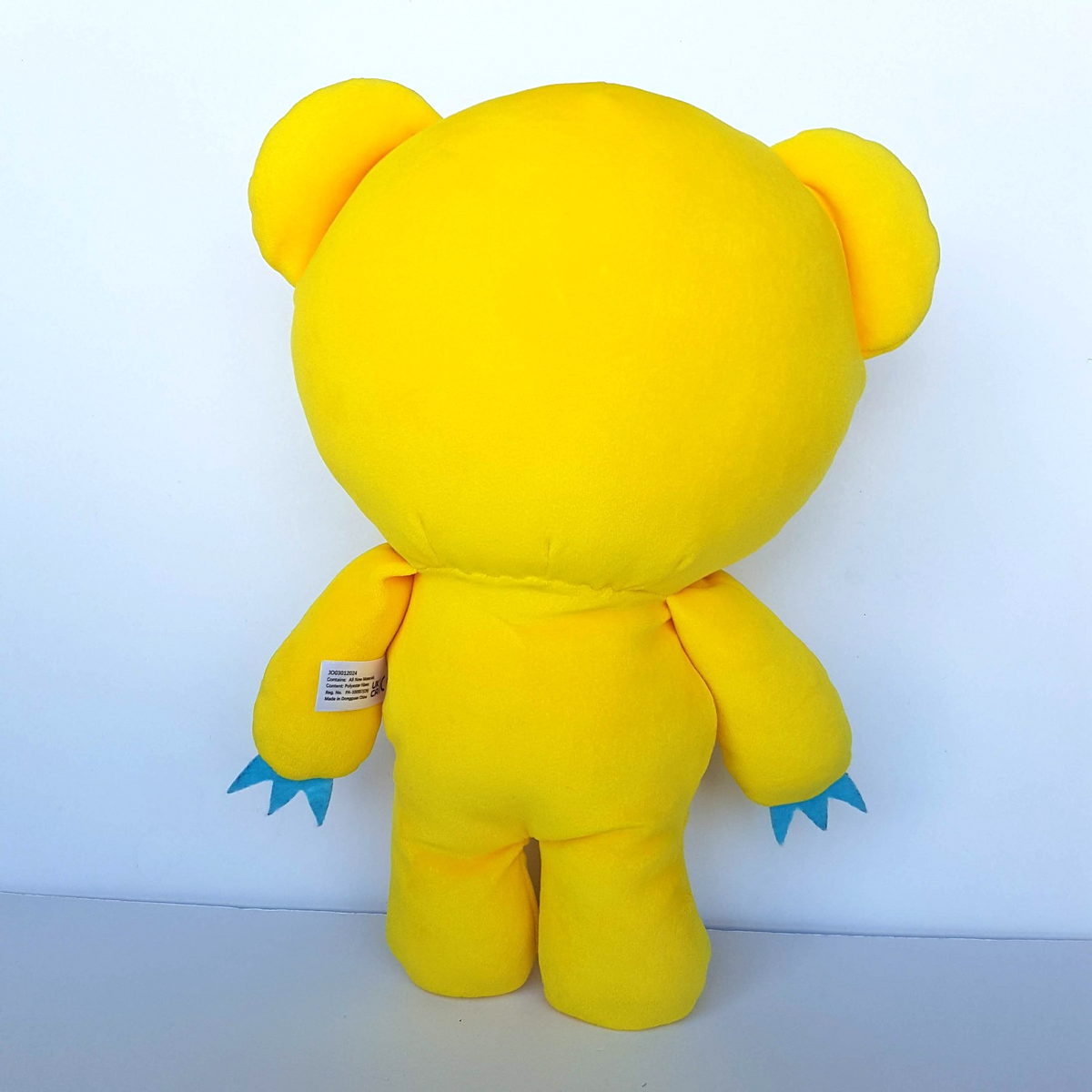 Deddy Bear MUERTOBEAR Plush LARGE 30cm Mexico Art Yellow Stuffed Animal Soft Toy4