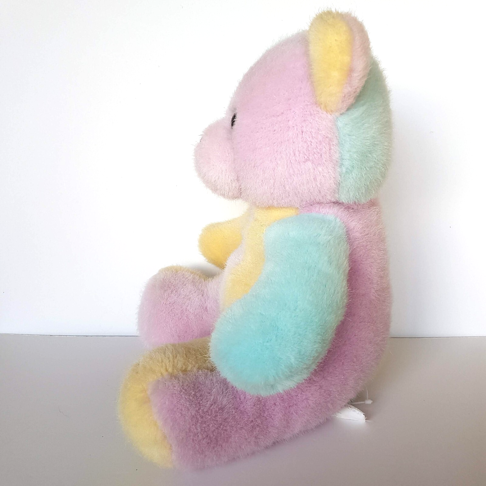 UNITED COLORS OF BENETTON Teddy Bear Colour Block 30cm Plush Rare Stuffed Animal6