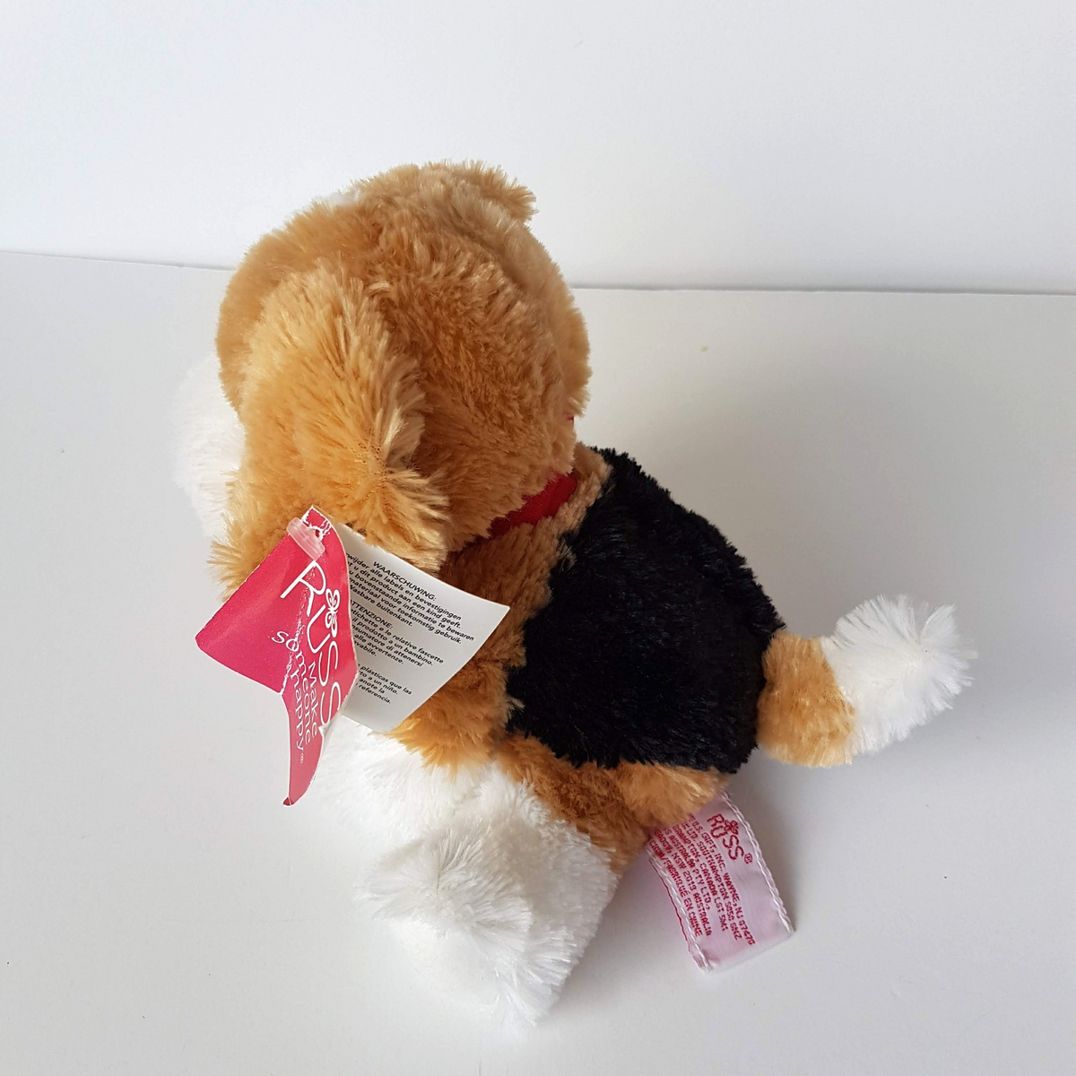 Russ SITTING BEAGLE DOG 16cm Soft Toy Puppy Plush Stuffed Animal Cute Small Toy5