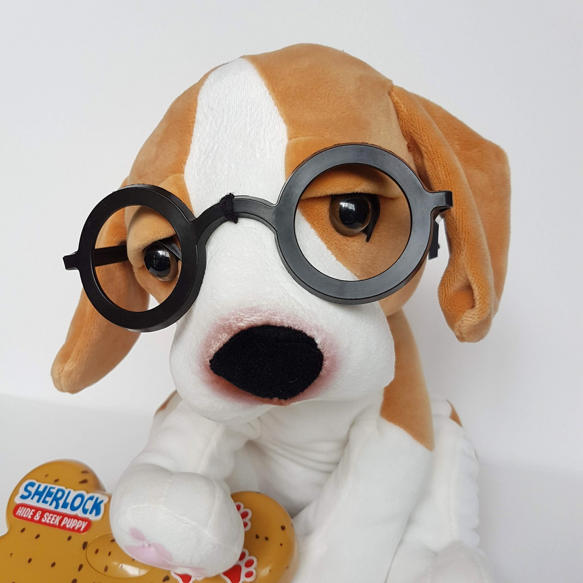 Sherlock Hide & Seek Puppy PLUSH + REMOTE Dog Plush 27cm Stuffed Animal Soft Toy3