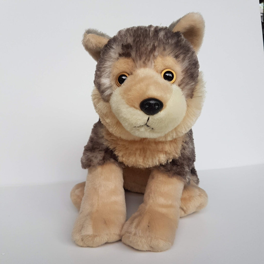 Wild Republic WOLF WILD DOG Plush 27cm Grey Soft Toy Stuffed Animal Wild Cute1