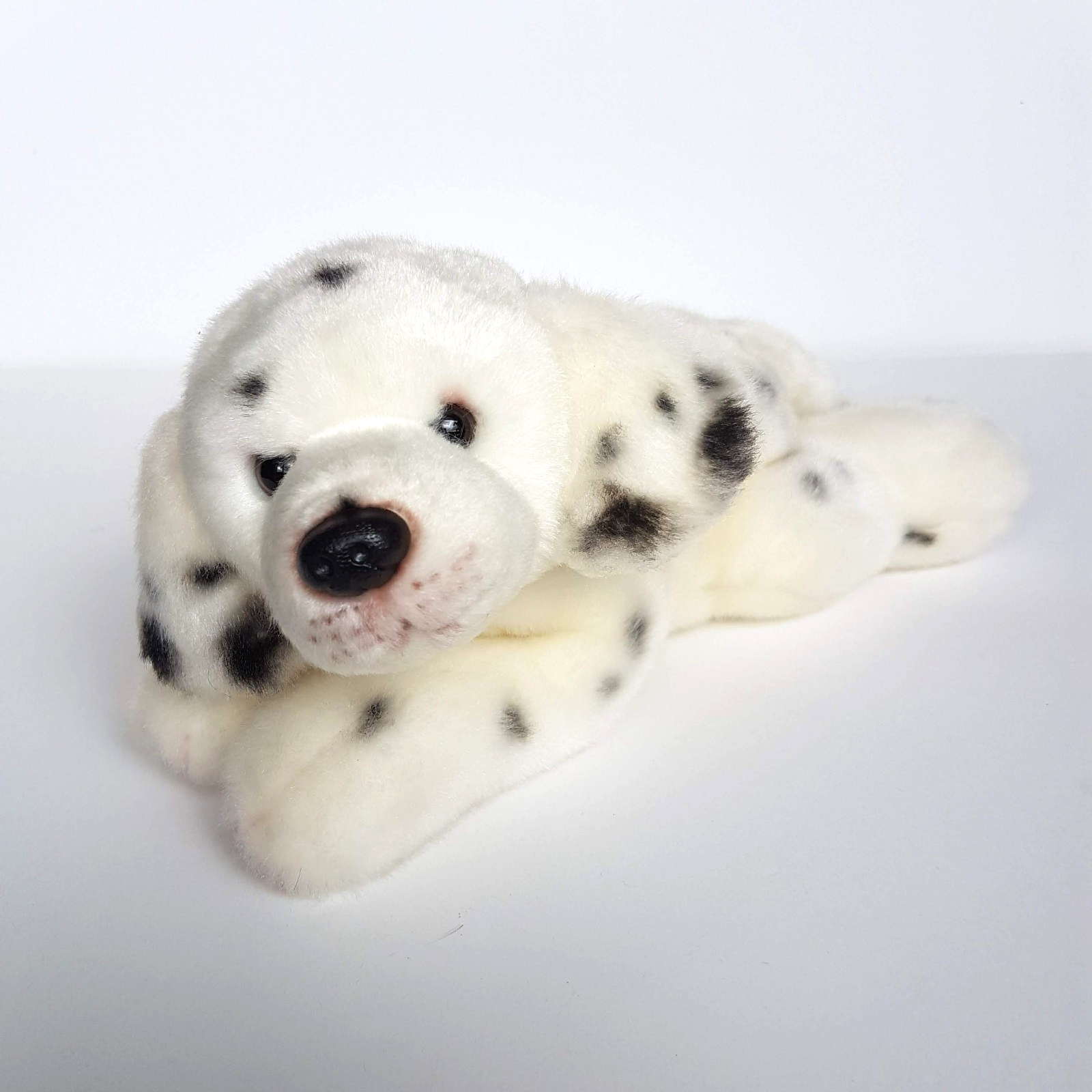 Cuddly Critters DALMATION DOG Plush Stuffed Animal White Spot Soft Toy 25cm Cute0