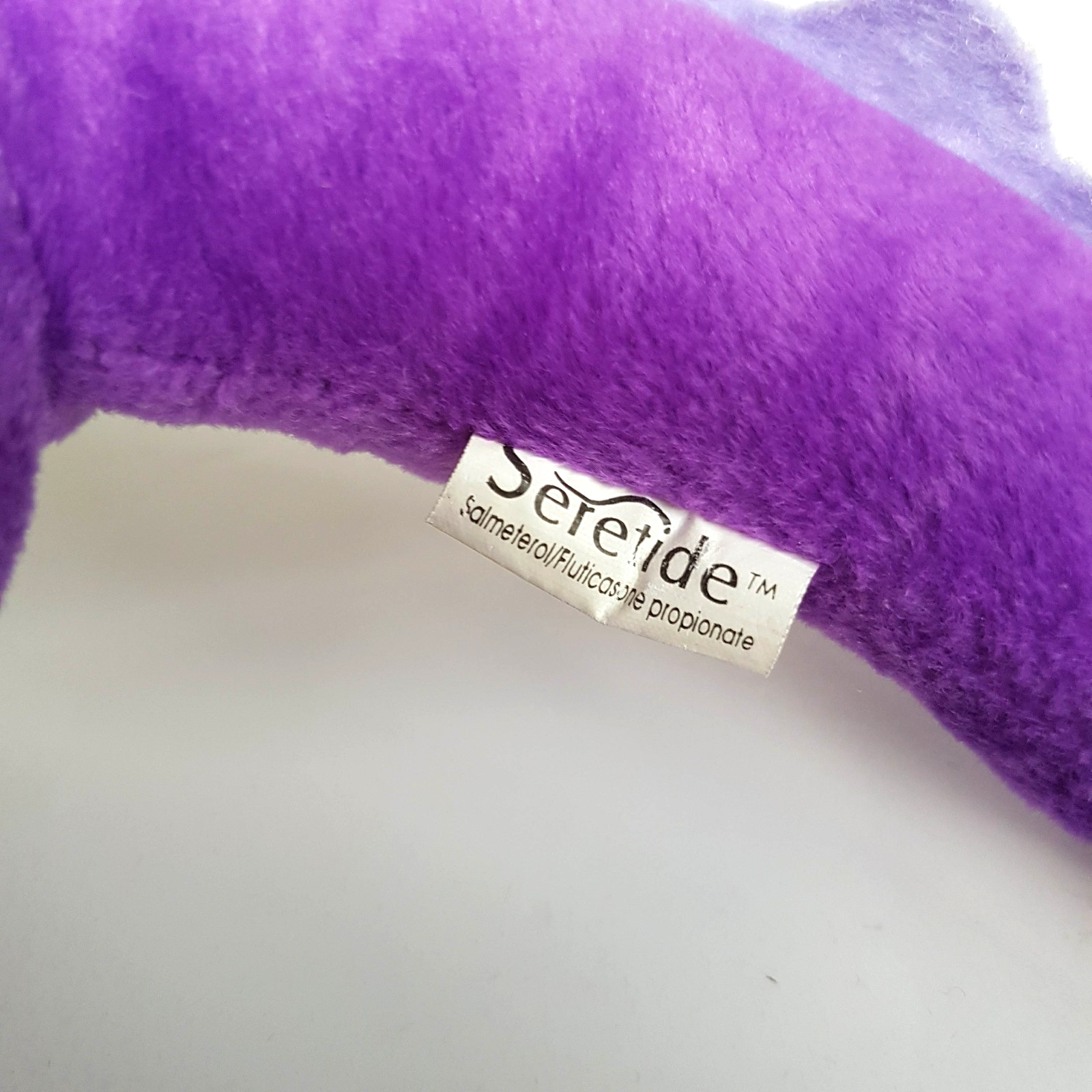 Seretide PURPLE DRAGON Pharmaceutical Plush Promotion Soft Toy Fantasy Animal6