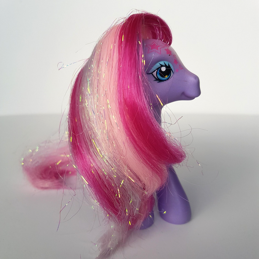 My Little Pony STARSONG 2007 Hasbro 12cm Glitter Hair PEGASUS Horse Figure Toy8