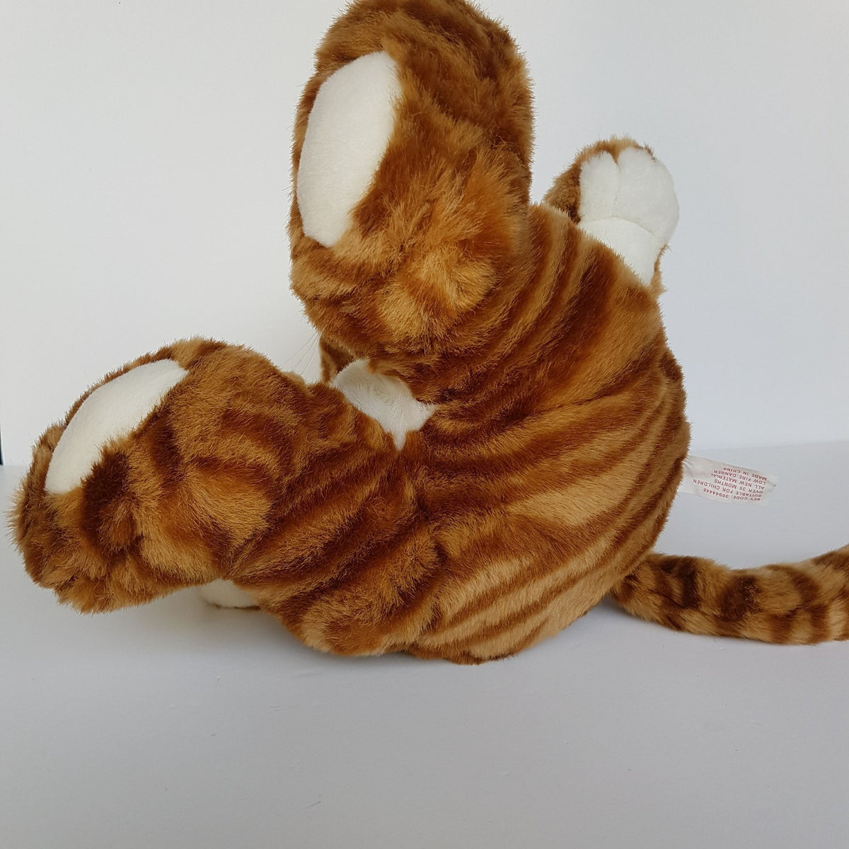 RARE Playful Plush TIGER Wild Cat Soft Toy 28cm Stuffed Animal Zoo Safari Plush11