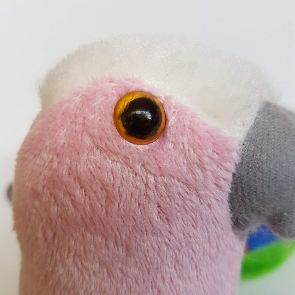 Elka GALAH + RAINBOW LORIKEET Sound 17cm Australian Bird Stuffed Animal Soft Toy9