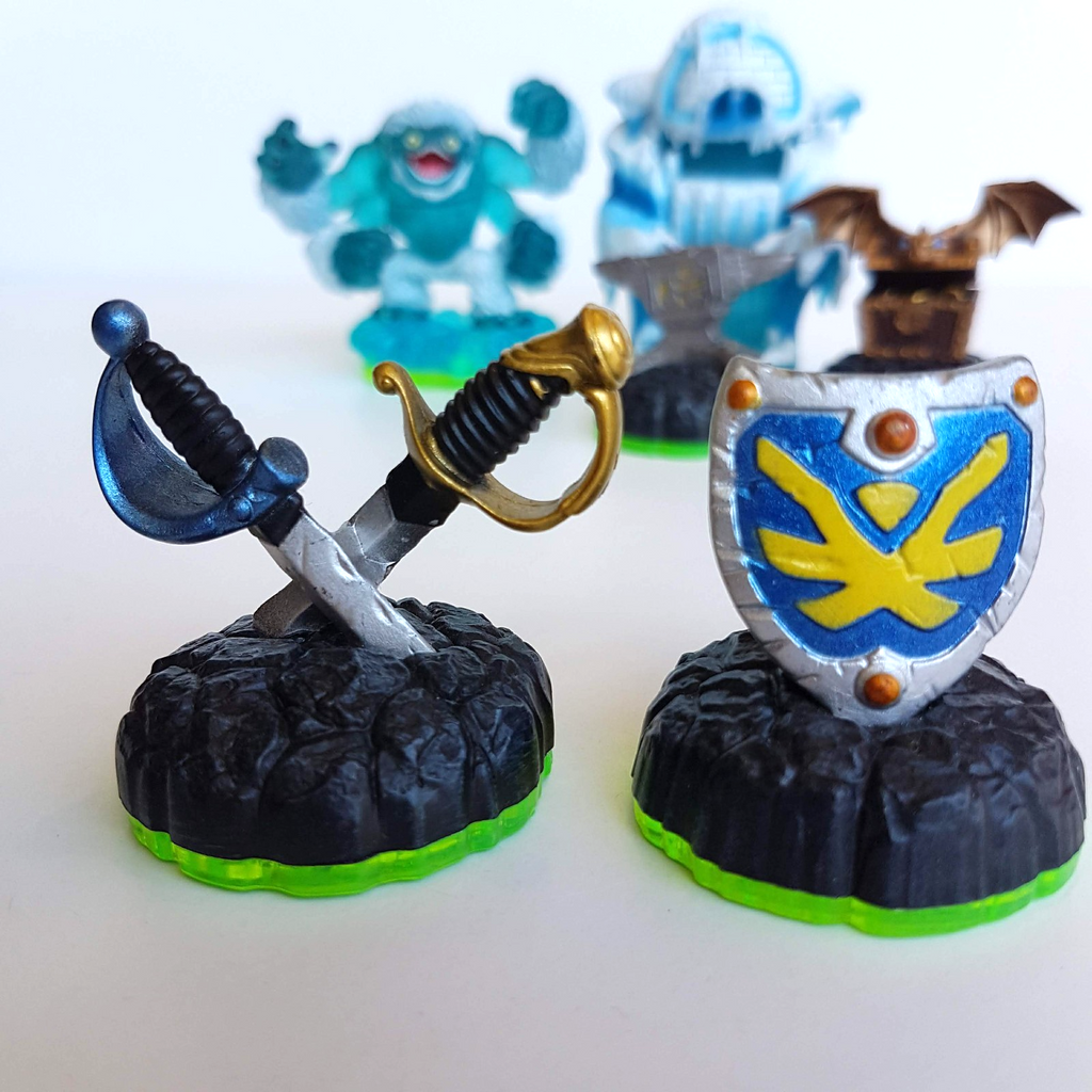 Skylanders EMPIRES OF ICE + EXTRAS Spyros Adventure Hidden Treasure Ghost Swords5