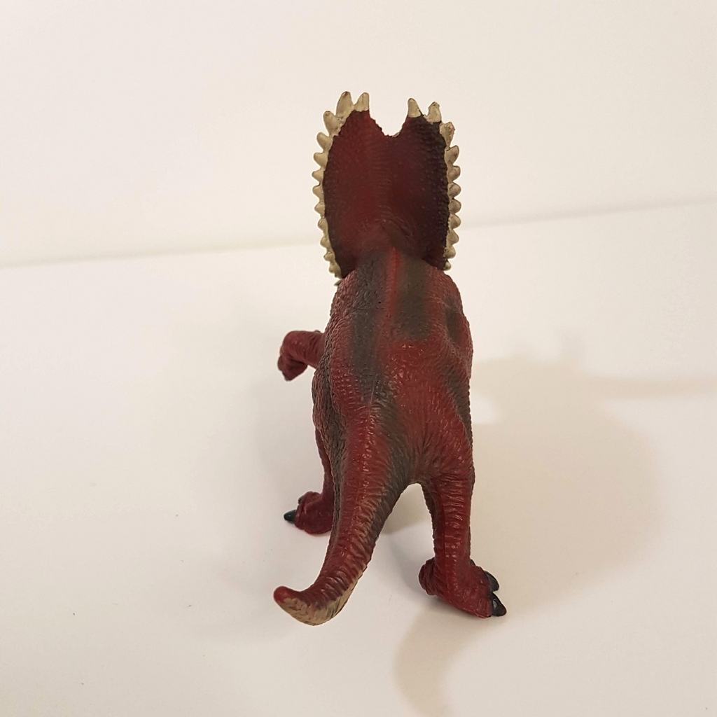 Generic Brand VINYL DINOSAUR LOT Triceratops Stegosuarus Action Figure Toy6