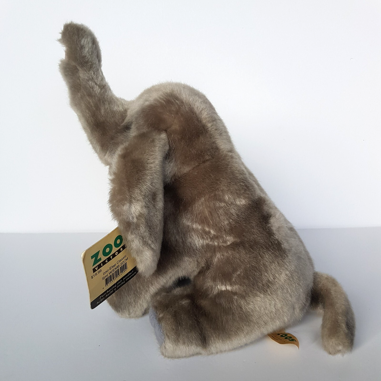 Melbourne Zoo ELEPHANT Plush Grey 25cm Stuffed Animal Soft Toy TAG Cute Cuddly7