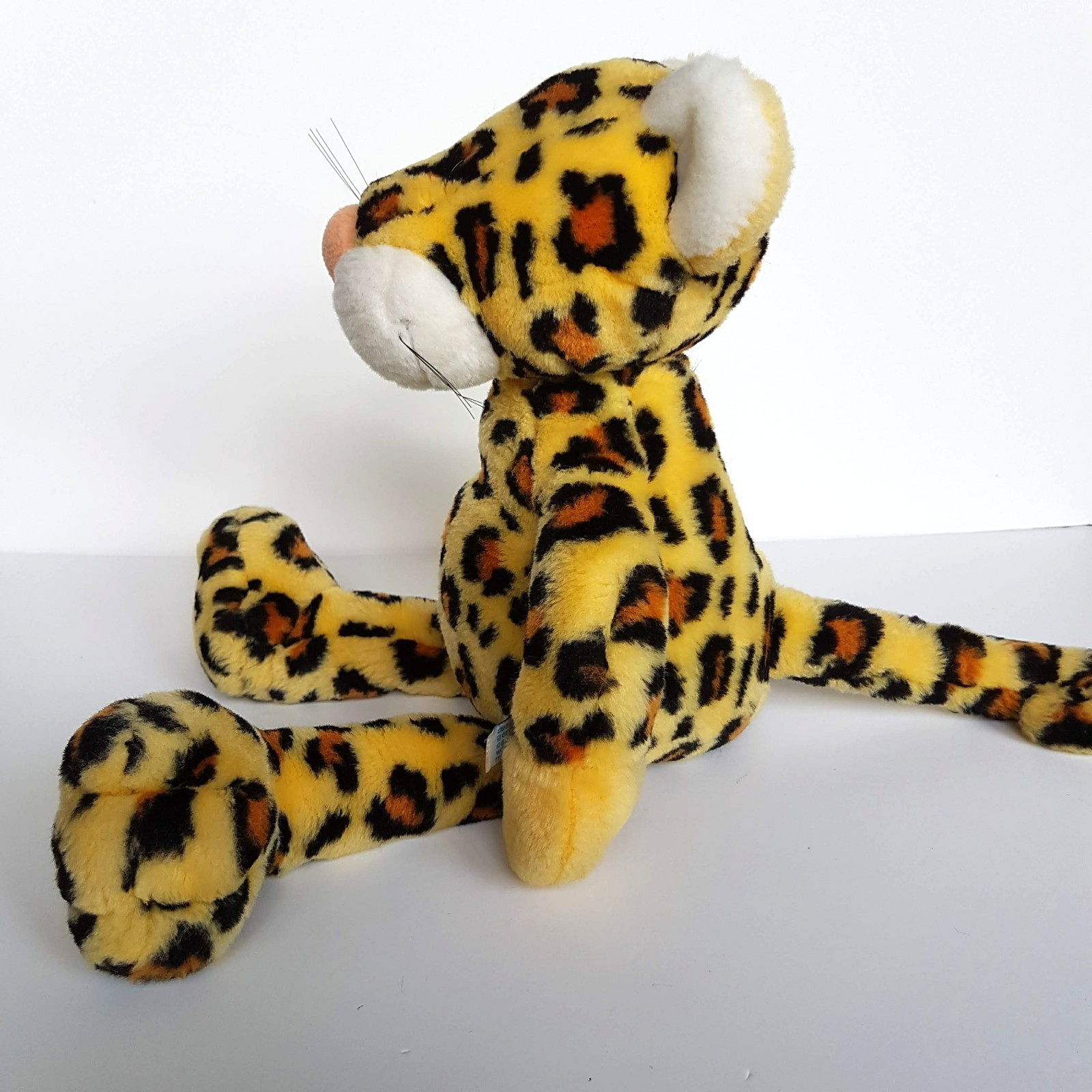 Nici YELLOW JAGUAR Wild Cat Plush + KEYCHAIN Key Ring Stuffed Animal Soft Toy8