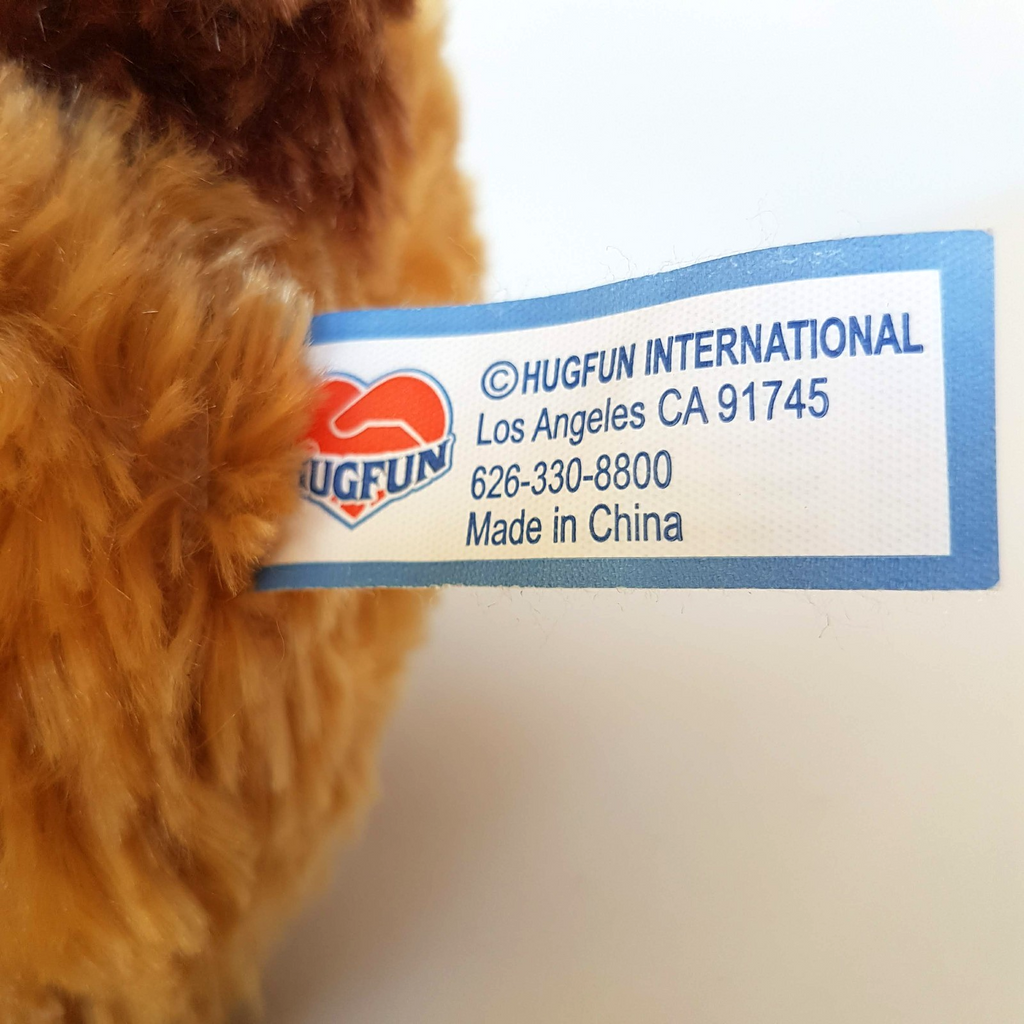 Hug Fun CUDDLY DOG Plush 28cm Puppy Stuffed Animal Soft Toy Bow Toys 'R Us7