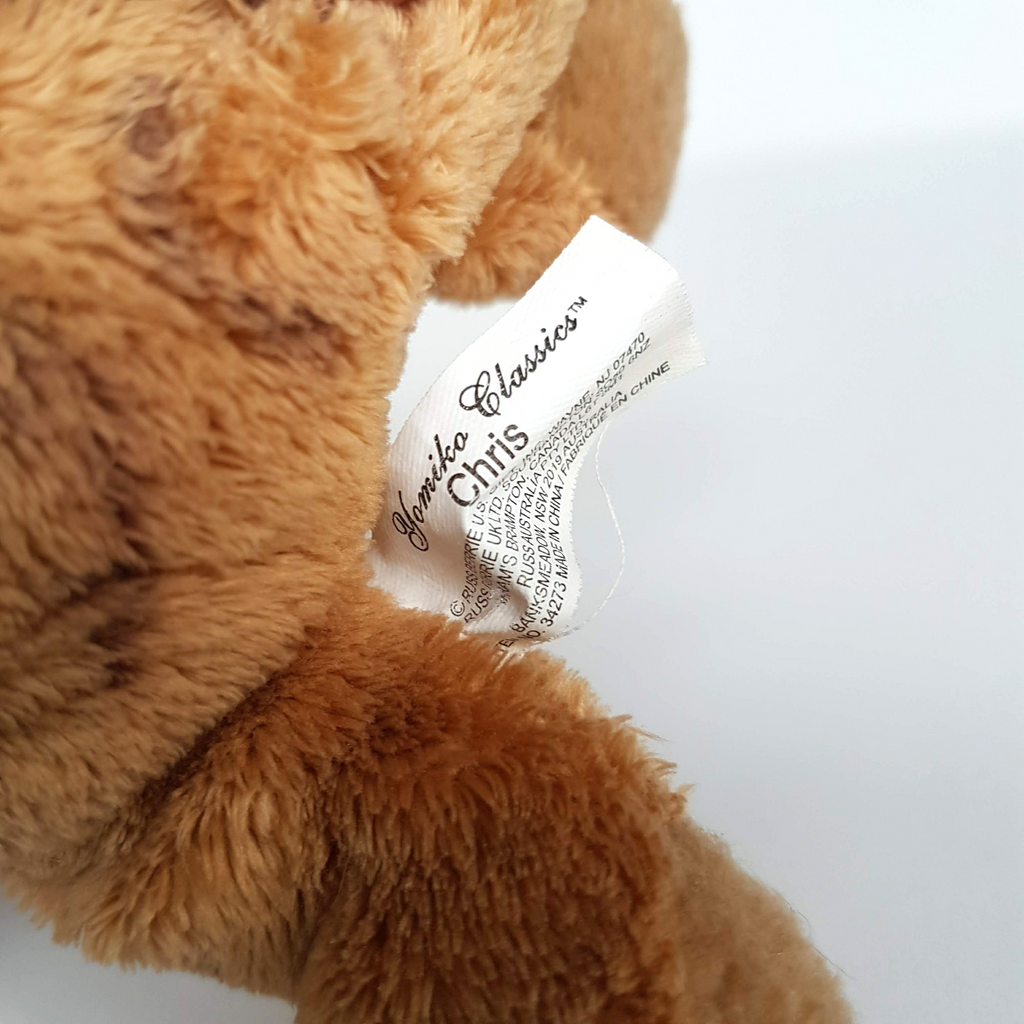 Yomiko Classics FLOPPY GINGER CAT CHRIS Stuffed Animal Soft Toy Floppy Beanbag7