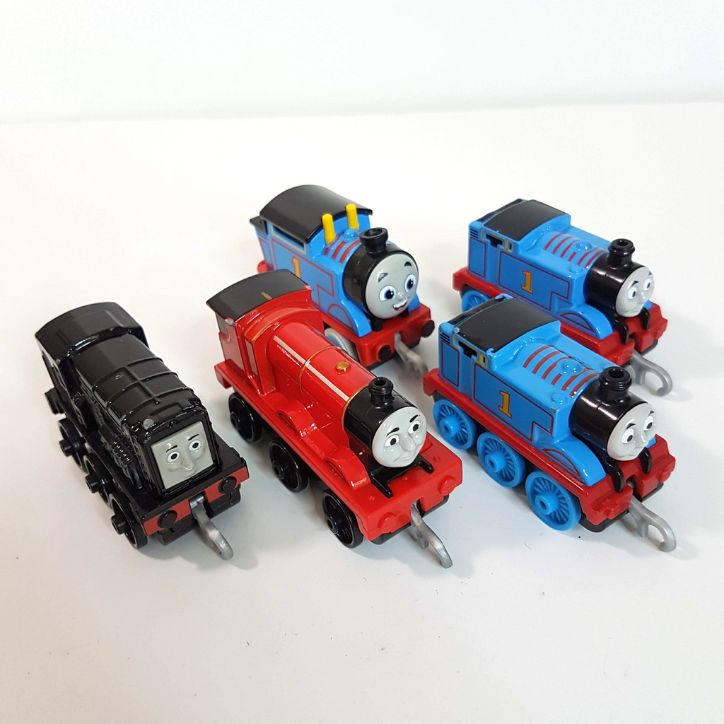 Thomas Die Cast THOMAS DIESEL RED JAMES Train Loco Gullane Activity Toy Bundle0