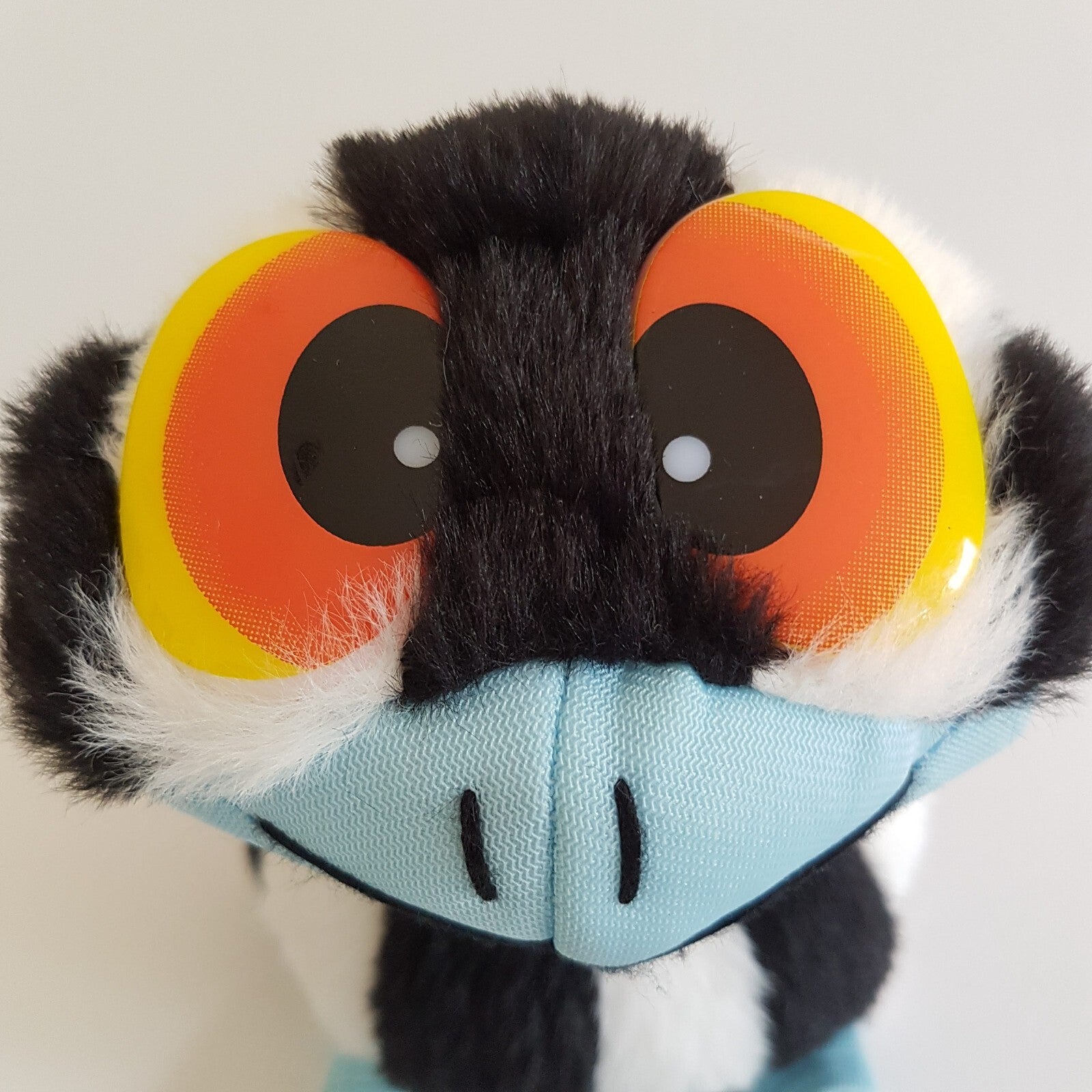 STRIPEY THE EMU CHICK Plush 9" Stuffed Animal Cute Bird Soft Toy Big Eyes Toy1