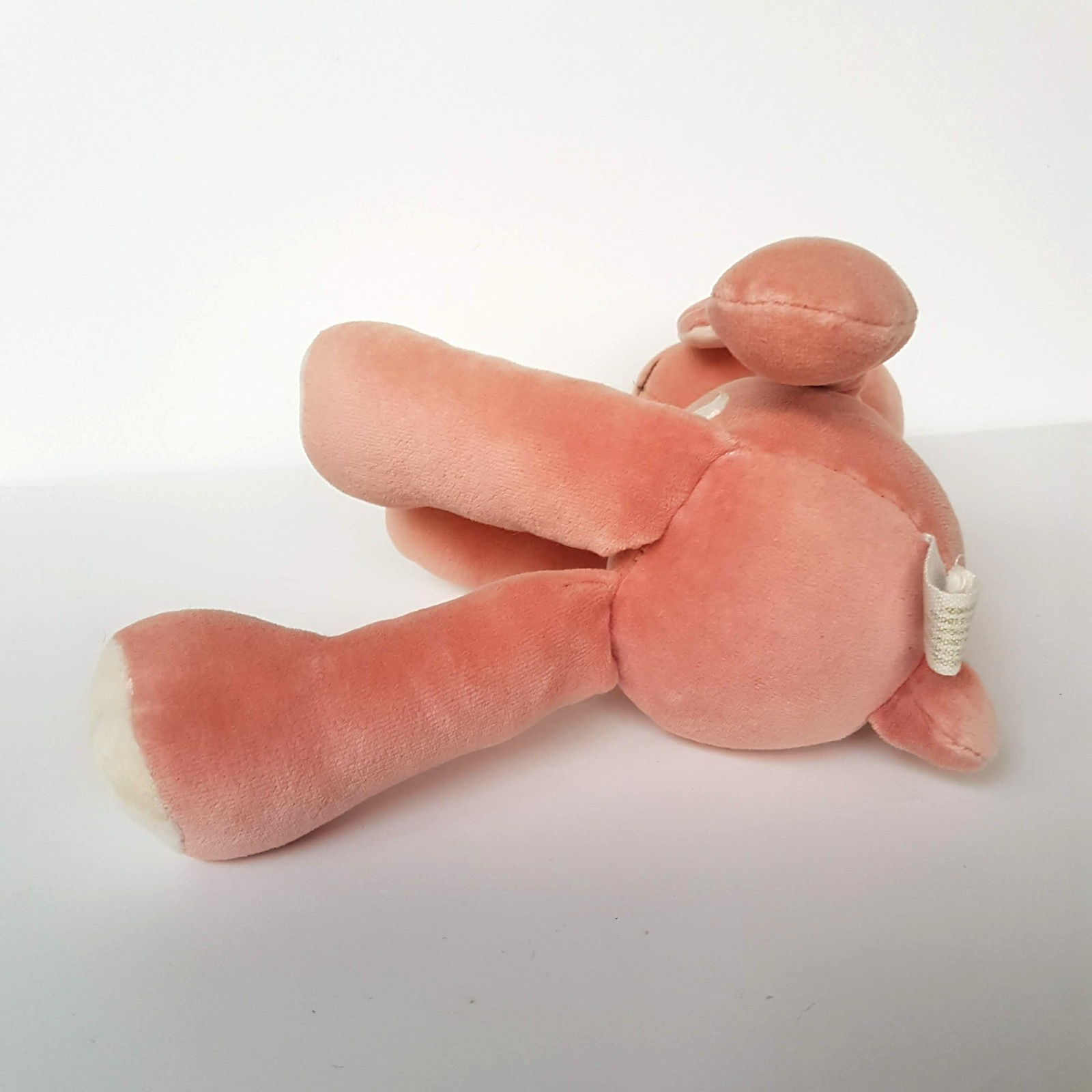 MiYim PINK VELOUR BUNNY Rabbit Rattle Plush 31cm Stuffed Animal Soft Toy Cute5