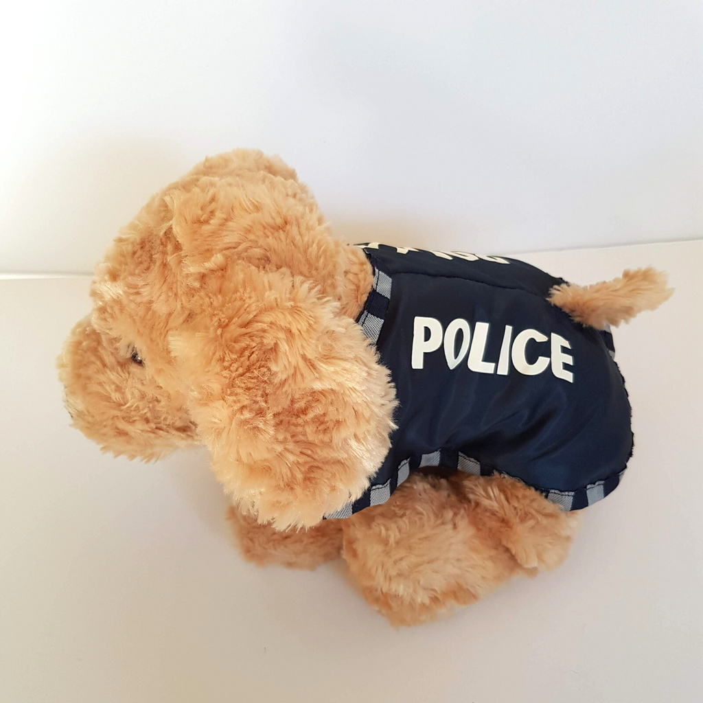 Tomfoolery BUFF VICTORIAN POLICE DOG Plush 19cm Labrador Stuffed Animal Soft Toy5