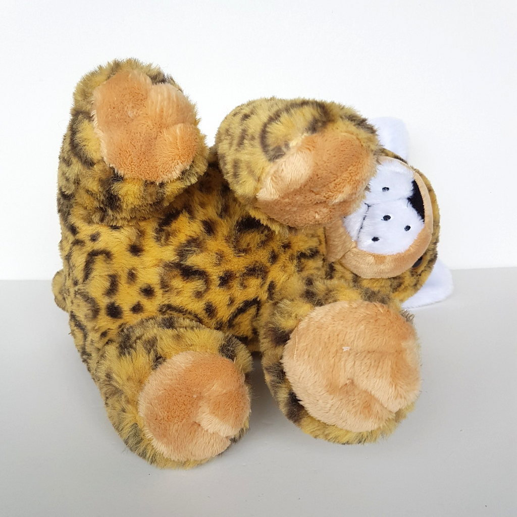Pretty LEOPARD WILD CAT Spotted Jaguar 28cm Plush Stuffed Animal Safari Zoo Toy5