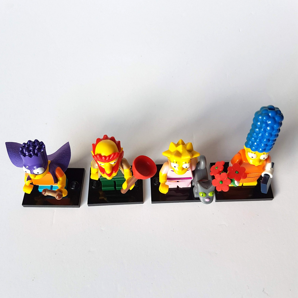 LEGO The Simpsons BARTMAN LISA MARGE WILLIE Minifigure Minifig Series 2 Mystery4