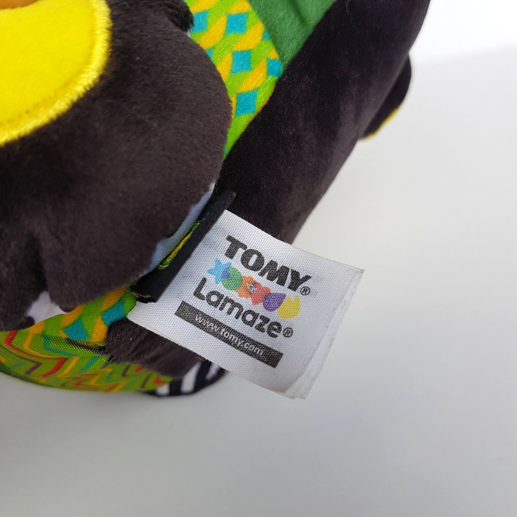John Deere TOMY LAMAZE TRACTOR Baby Pram Activity 16cm Clip & Go Farm Soft Toy6