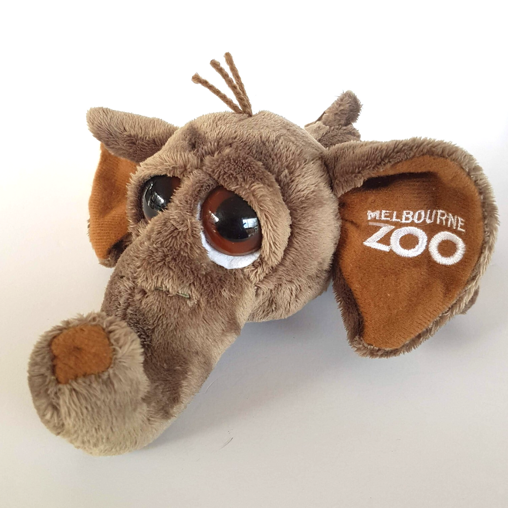 RUSS Melbourne Zoo ELEPHANT RARE Lil Peepers Plush Stuffed Animal Soft Toy Cute1