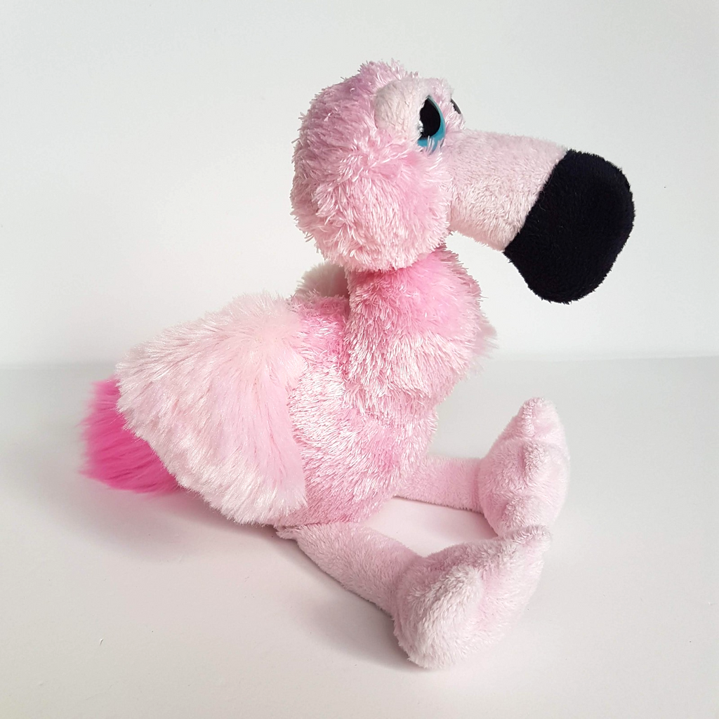 Wild Republic FLAMINGO PEEPER Plush Bird Soft Toy Stuffed Animal Floppy Big Eyes0