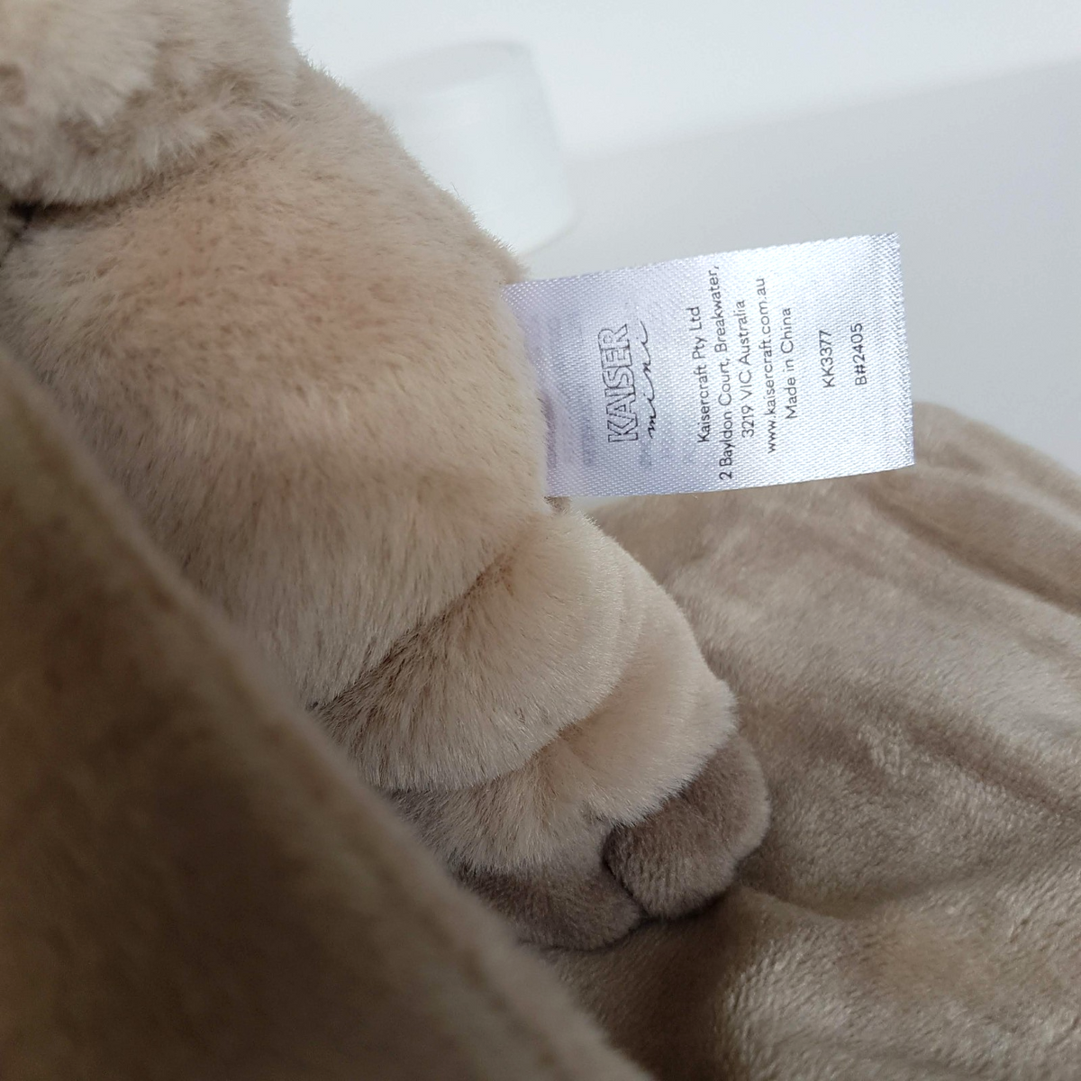 Kaiser Baby BROWN KOALA Lovey Plush Security Blanket Comforter Sleep Soft Toy5