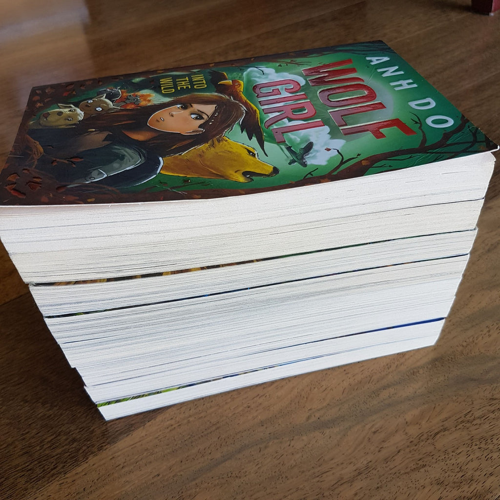 Anh Do WOLF GIRL 1 8 Fantasy Book Bundle Lot Kids Paperback Illustrated Novel18