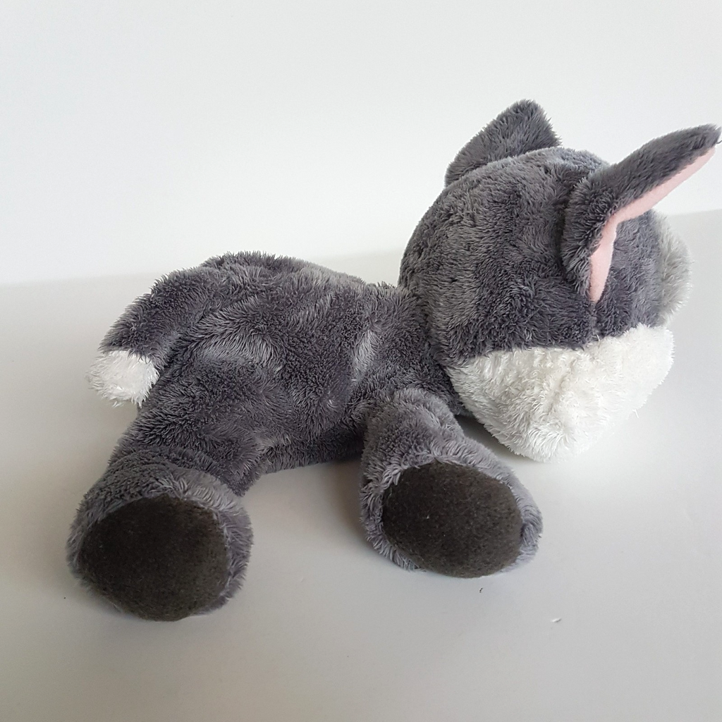 RUSS Lil Peepers GREY CAT KITTEN Plush Stuffed Animal Soft Toy Blue Eyes Pet Toy7