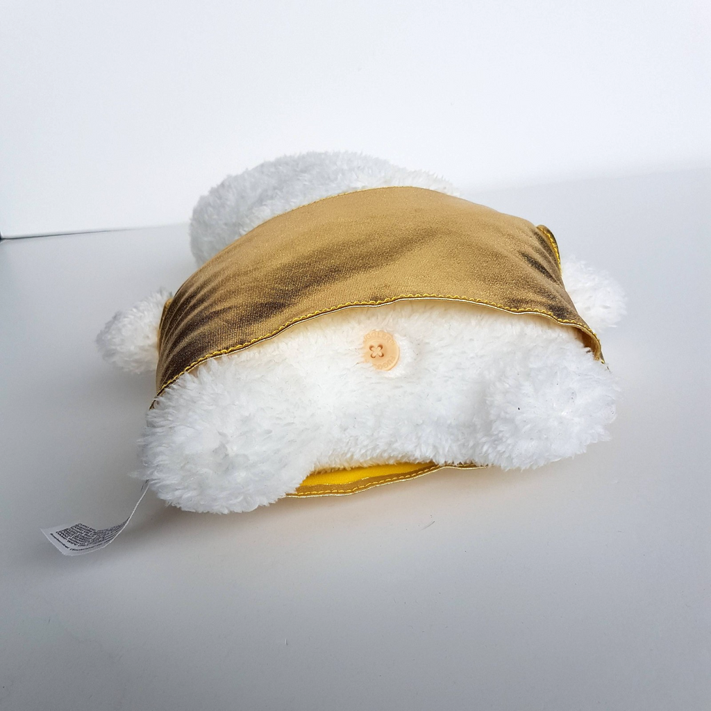 Fuggler GOLD SPLODGE White Funny Ugly Monster Disco Plush Funny Soft Toy Teeth6