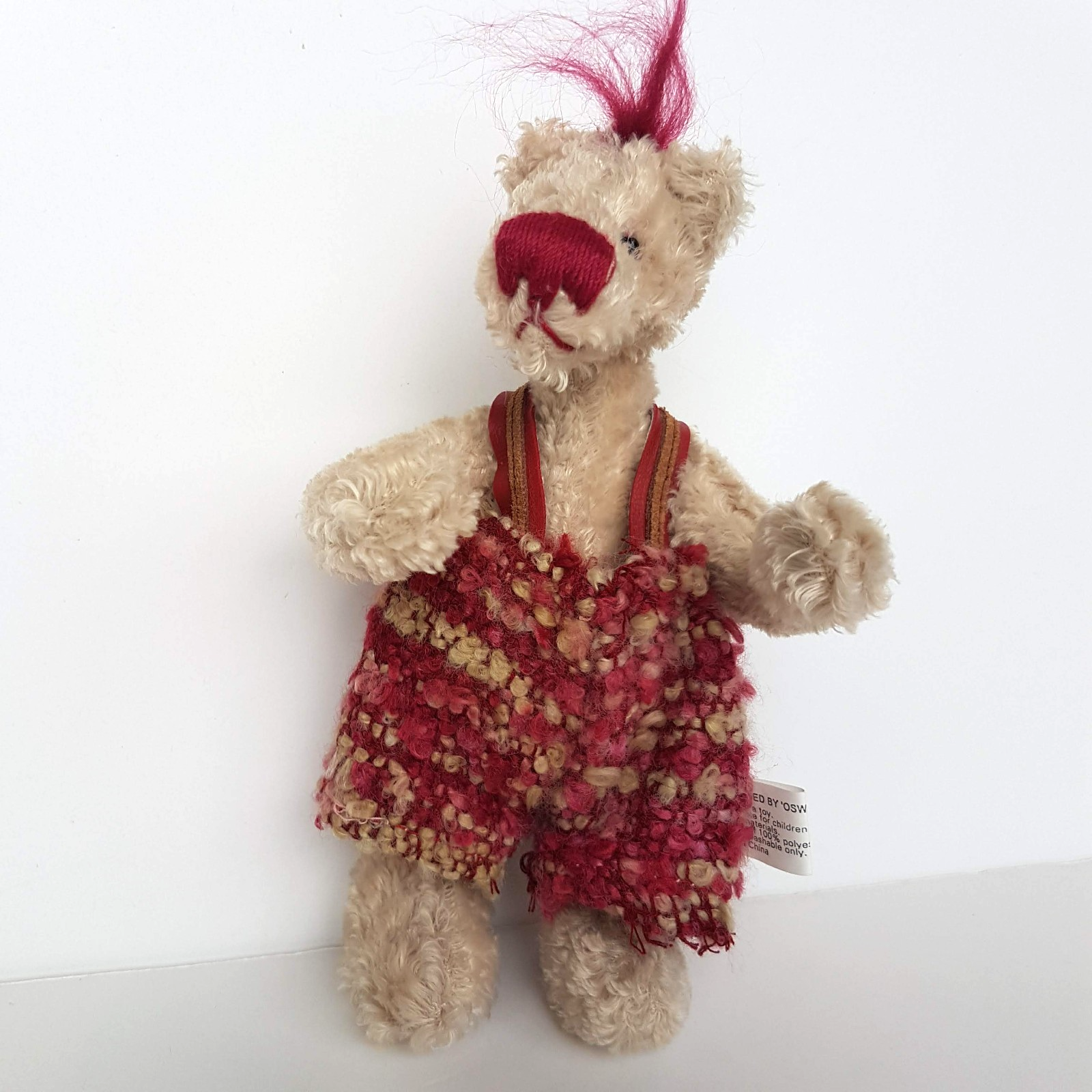 Oswald Sealy MINI TEDDY BEAR 15cm Plush Collectible Stuffed Animal Soft Toy Cute1