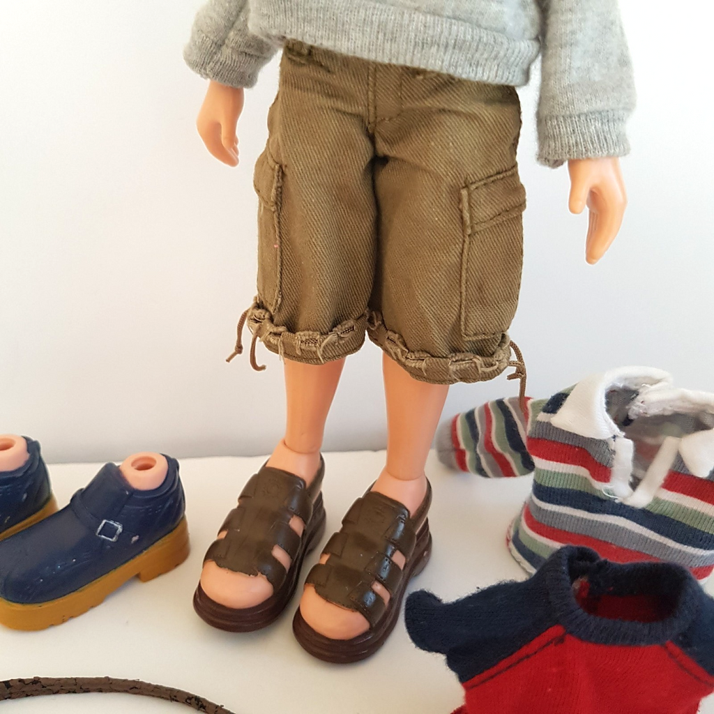 Bratz Boy NU COOL KOBY Doll HAIR CUT 2003 Outfit Clothes Shoes Male Fashion Doll3