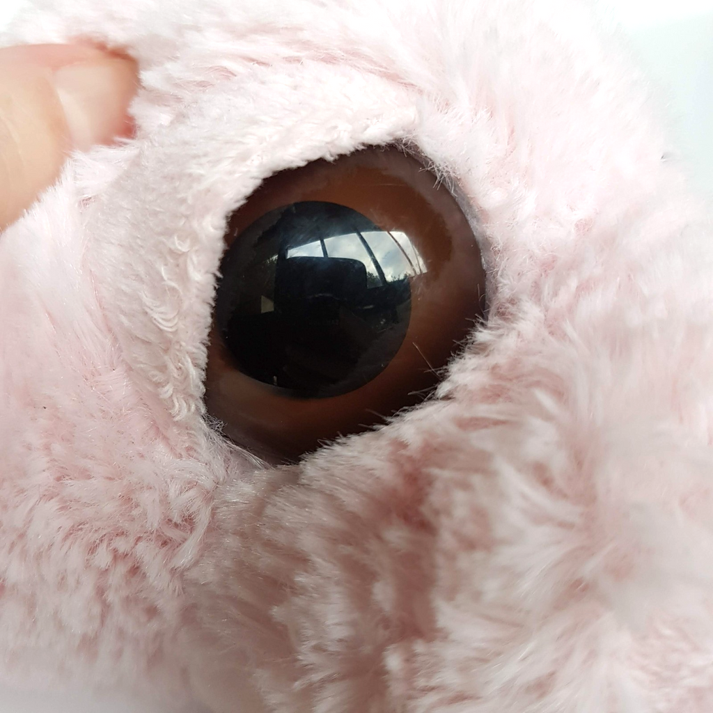Paceko Trade LAYING PINK PIG Stuffed Animal 27cm Soft Toy Floppy Big Eyes Cuddly6