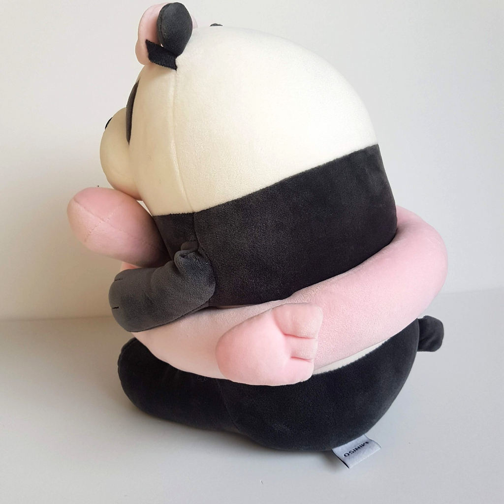 Miniso WE BARE BEARS PANDA FLAMINGO 26cm Plush Stuffed Animal Soft Toy Bird Cute2