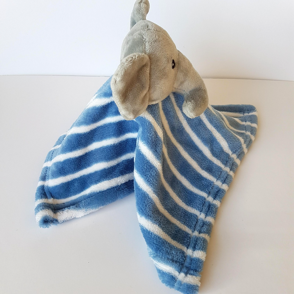 Lila & Jack ELEPHANT Lovey Security Blanket Stuffed Animal Soft Toy Comforter7