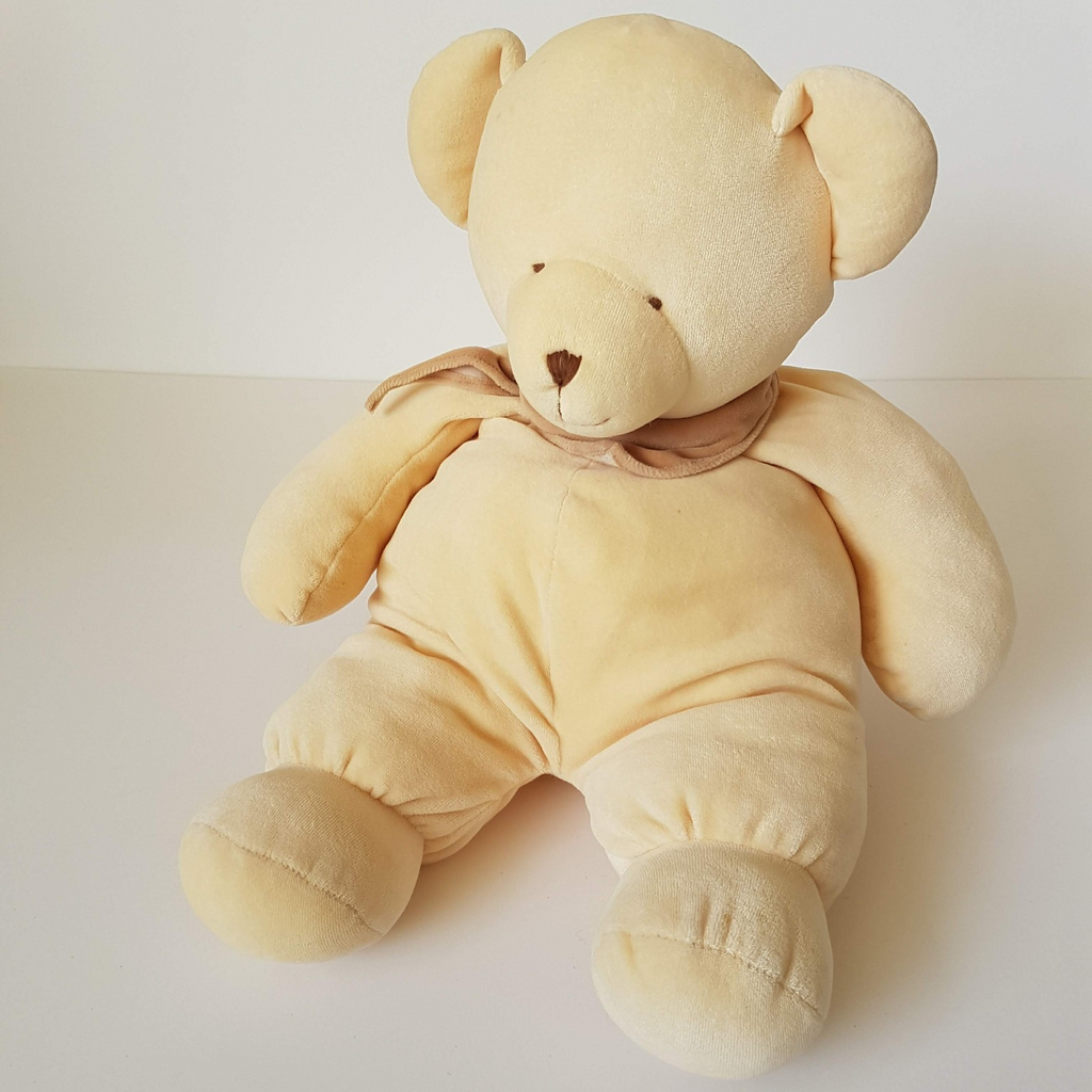 VTG Mamas & Papas VELOUR BEAR Soft Toy 50cm Teddy Floppy Plush Stuffed Animal3
