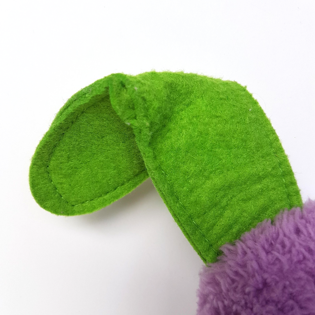 Fuggler LIMITED EDITION RABID RABBIT Funny Ugly Monster Plush Toy Rare Purple7