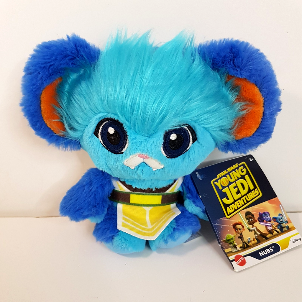 Star Wars YOUNG JEDI ADVENTURES Nubs Plush Stuffed Animal Disney Soft Toy Blue0