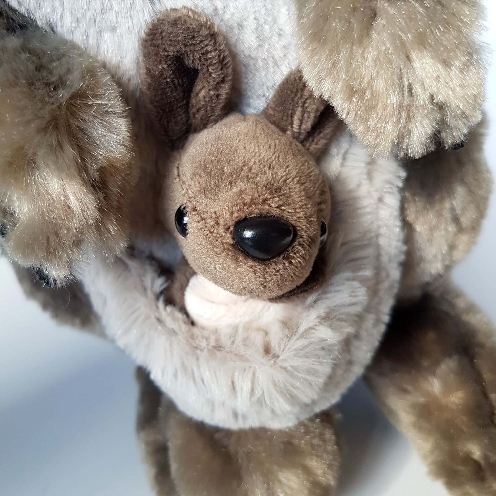 Wild Republic KANGAROO & JOEY 33cm Stuffed Animal Soft Toy Australian Animal TAG12