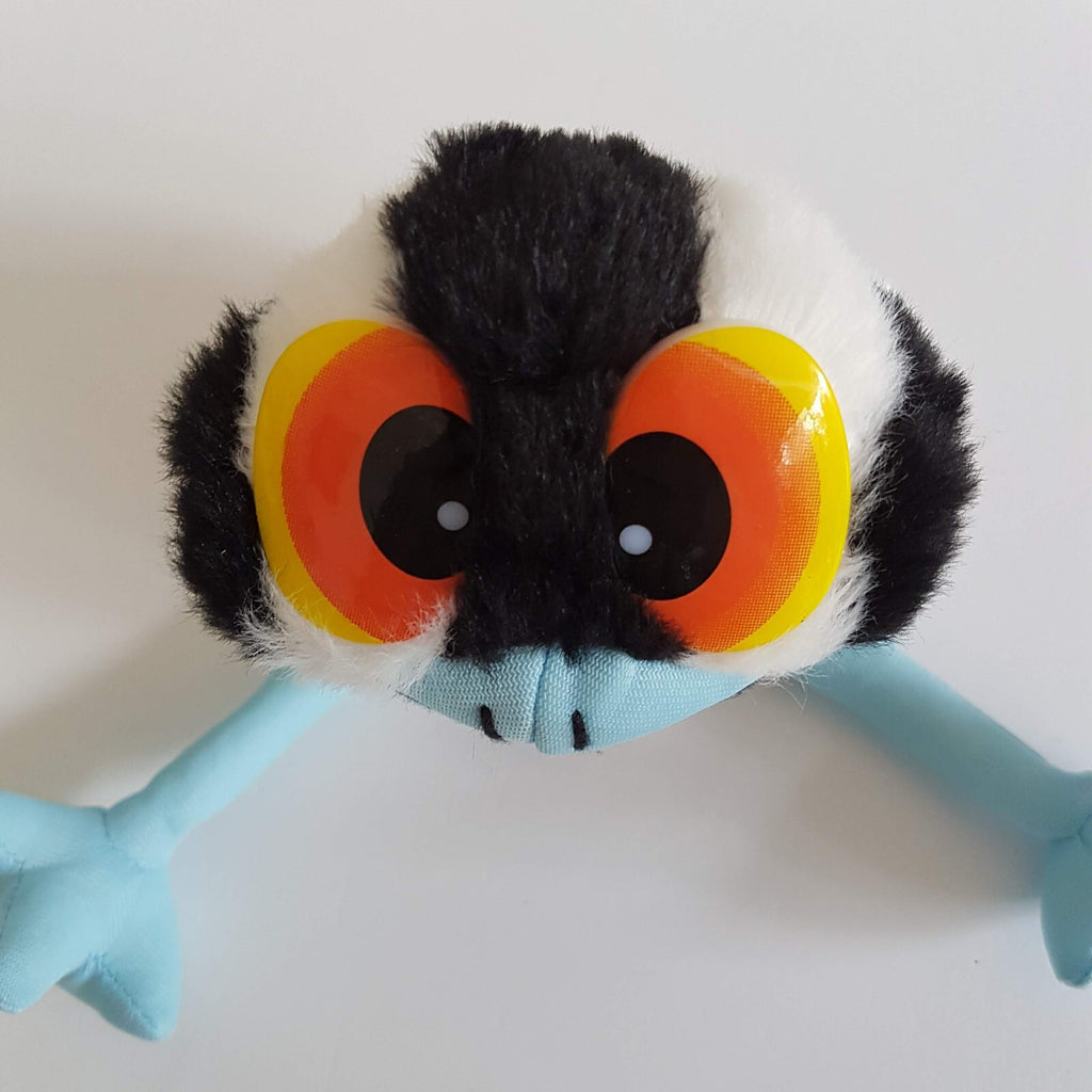 STRIPEY THE EMU CHICK Plush 9" Stuffed Animal Cute Bird Soft Toy Big Eyes Toy7