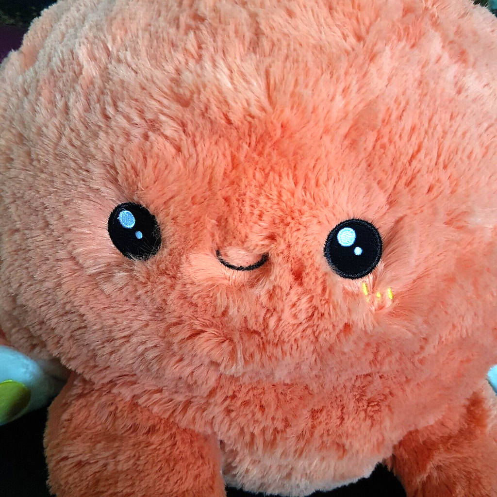 Jumbo Squishable CORAL OCTOPUS Plush PINK Soft Toy Cuddle Pillow Stuffed Animal4