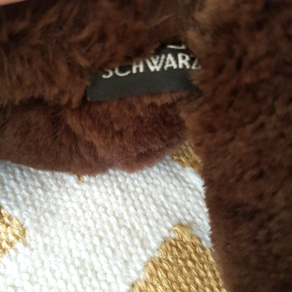 FAO Schwarz LARGE BEAR Plush 49cm Floppy WEIGHTED 1.2kg Stuffed Animal Soft Toy6