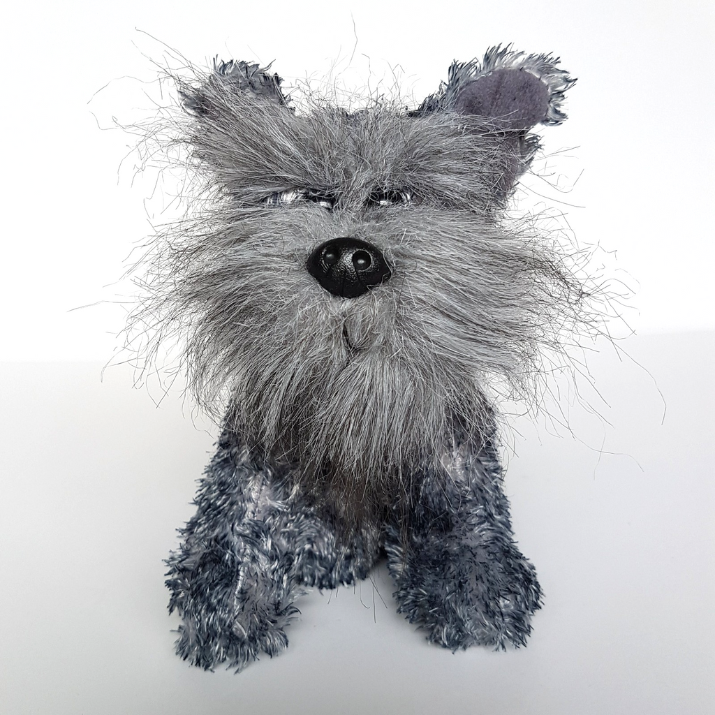 Tomfoolery SCOTTISH TERRIER MAX Dog Puppy 15cm Stuffed Animal Soft Toy Pet Grey0