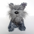 Tomfoolery SCOTTISH TERRIER MAX Dog Puppy 15cm Stuffed Animal Soft Toy Pet Grey0