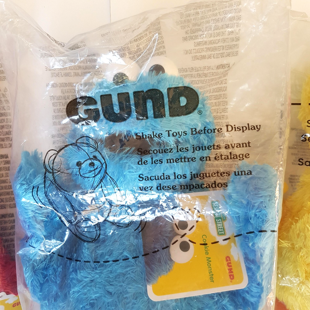 Gund SESAME STREET 2019 Sealed 36cm Plush ELMO COOKIE MONSTER BIG BIRD Collector3