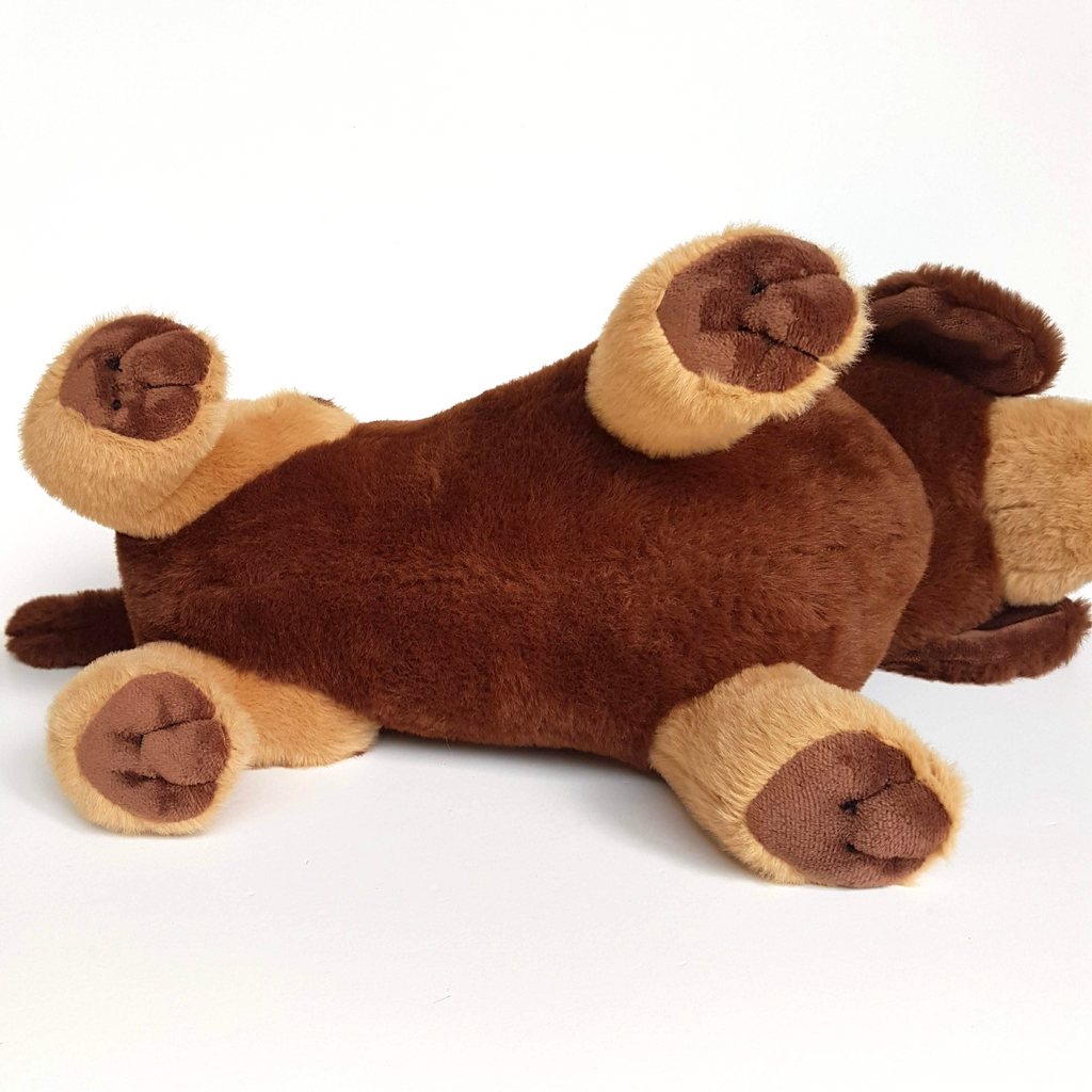 DACHSUND SAUSAGE DOG Plush 41cm Soft Toy Stuffed Animal Pet Cuddly Brown Puppy11