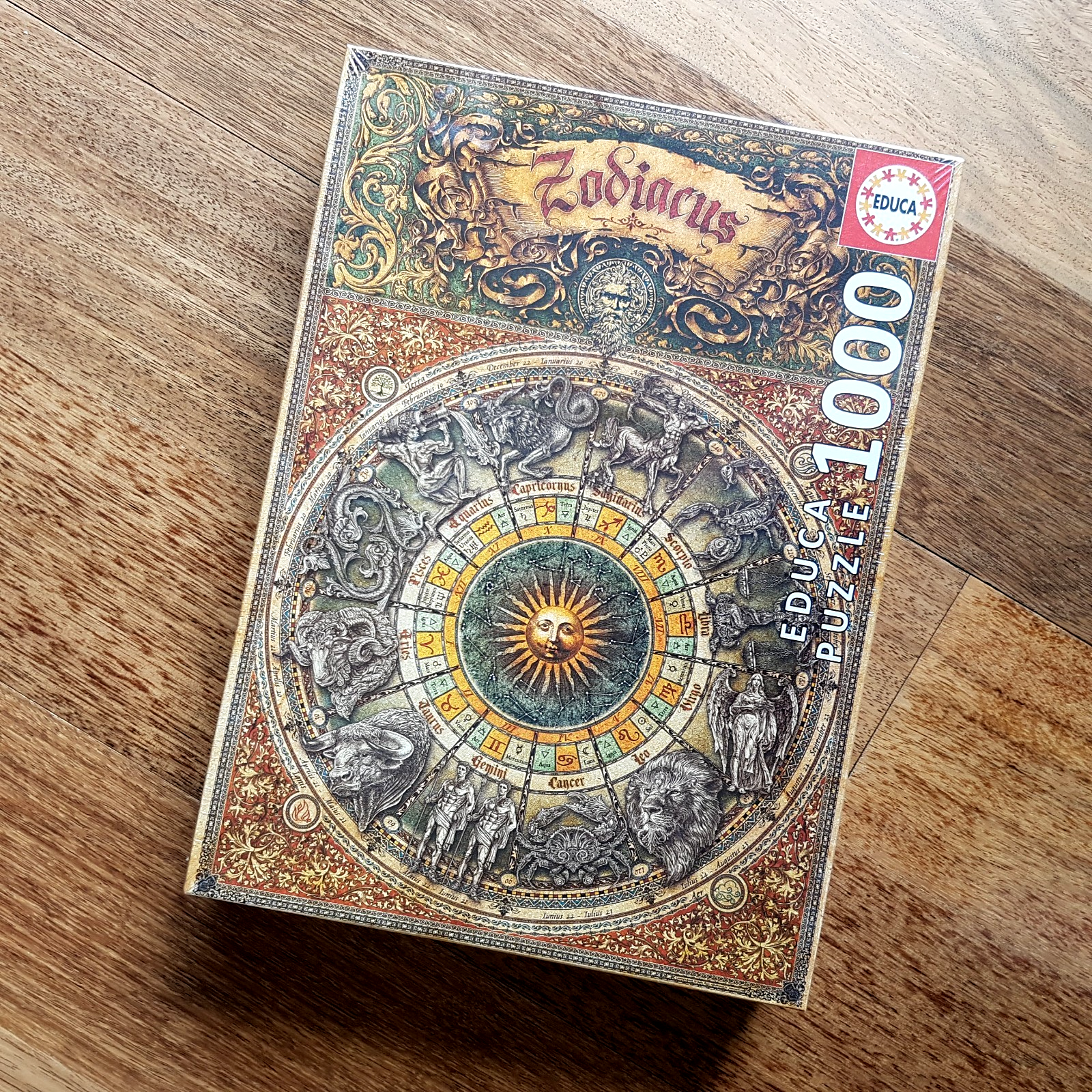 Educa ZODIACUS Zodiac Star Sign NEW SEALED Jigsaw Puzzle 1000 Pcs Astrology Nice0
