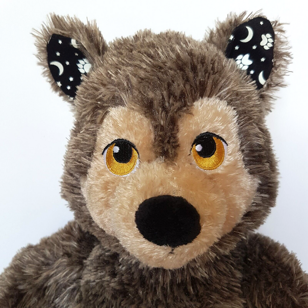Build A Bear WEREWOLF Plush RETIRED 2015 Wolf Stuffed Animal GLOW Dark Soft Toy2