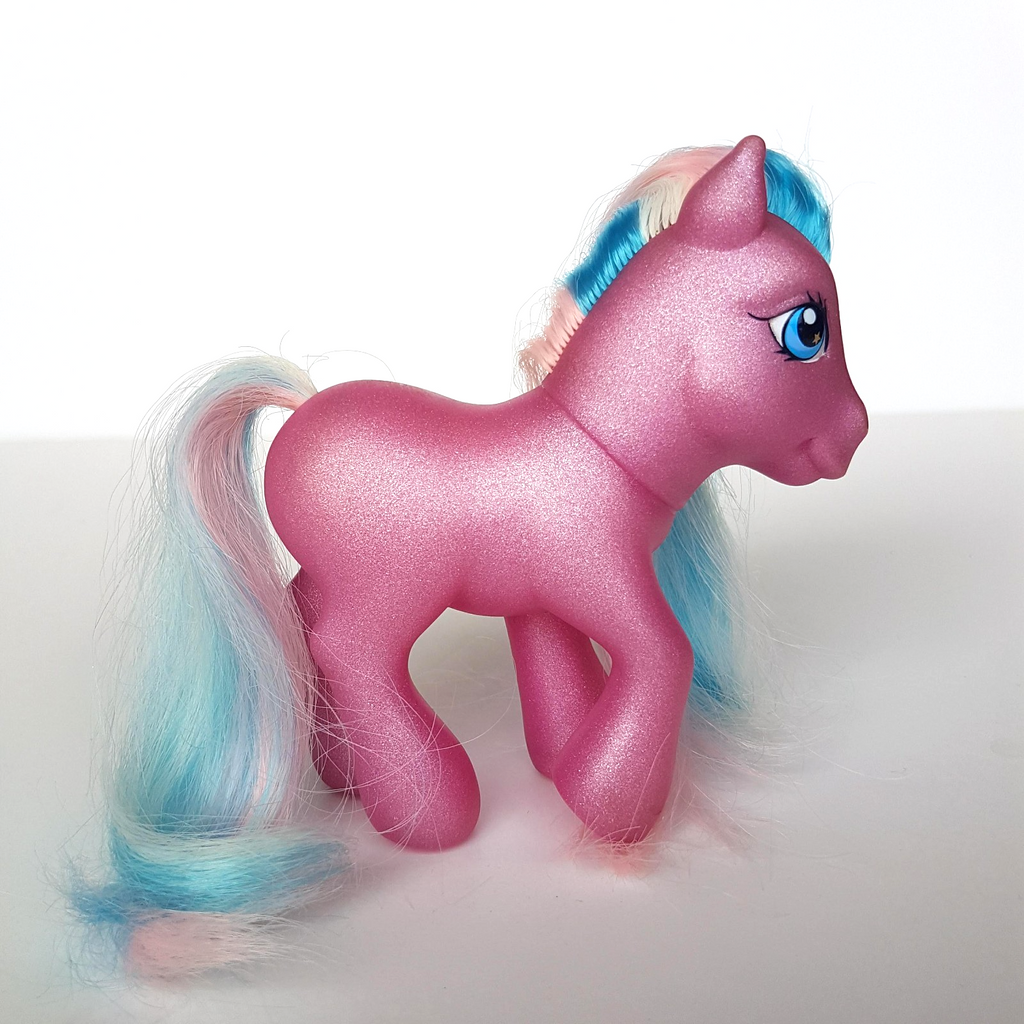 My Little Pony SUNSHOWER Horse Hasbro Vinyl Toy 2002 Brushable Sun Clouds Rain5